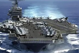 西太平洋出现美航母真空 美军11艘超级航母都在干啥？图片