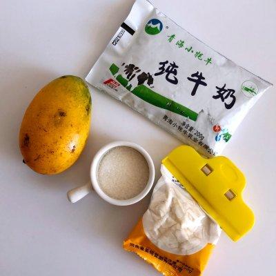 简单省事懒人菜芒果撞奶，一次就上瘾