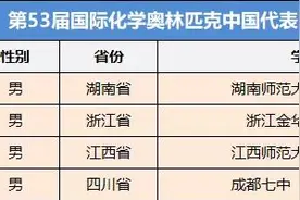 全国仅四人！金华一中赵邦森入选2021年度化学奥林匹克国家队图片