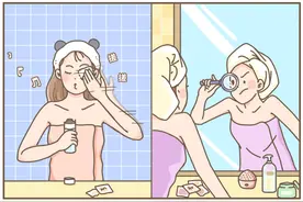 可能毁脸的 2 种卸妆方式，你中招了没？图片