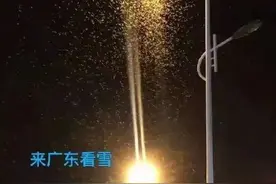 广州“下雪”了？走近一看头皮发麻图片