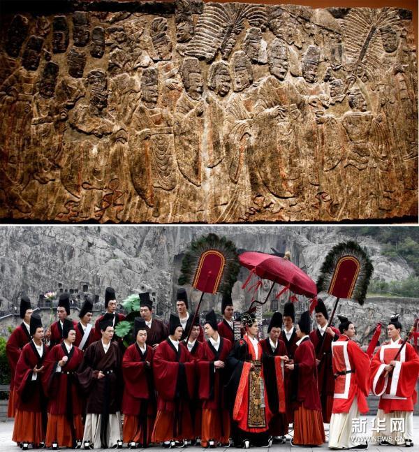 国宝“复活”记——真人版龙门石窟《帝后礼佛图》是怎样“炼”成的