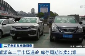 二手新能源车难卖 业内人士：十万元新车二手只值两万图片