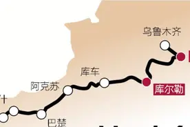 从吐鲁番到库尔勒的铁路图片