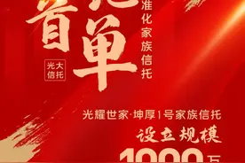 光大信托落地公司首单家族信托投资Pre-IPO股权项目的标准化家族信托图片