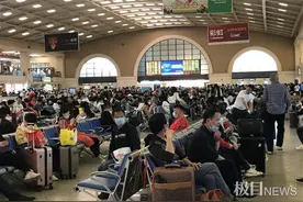 火车站里堪比春运！汉口站五一当天客流将创历史新高图片