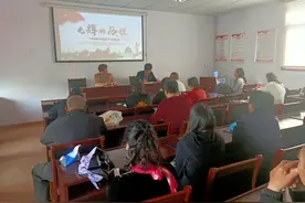 卧龙区梅溪街道梅溪社区：开展“党的光辉历程”百年党史理论宣讲进社区活动图片