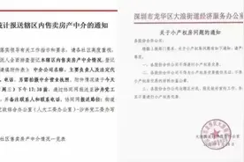 中介失联、微信群改名、转售为租！深圳小产权房风波持续发酵图片