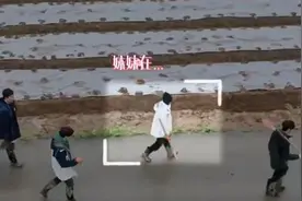 《向往的生活》张子枫开小差耍棍子，神情投入被p成孙悟空图片