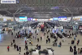 “五一”假期首日西安北站发送旅客创十年新高图片