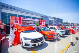 六款年度新车亮相临沂远通五一车展，一款车型一天订出26辆图片