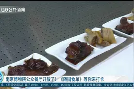 南京博物院公众餐厅开放了！《随园食单》等你来打卡视频封面