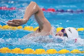 全国游泳冠军赛：200米自由泳 汪顺夺冠图片