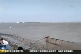 情侣海边相拥遇涨潮  保安拼命喊话“别亲了”视频封面