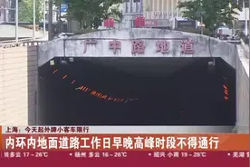 上海：今天起外牌小客车限行——内环内地面道路工作日早晚高峰时段不得通行