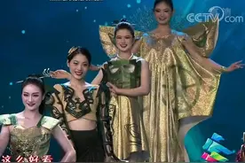 四川高校学子自创“三星堆”潮服亮相央视 形象逼真圈粉无数图片