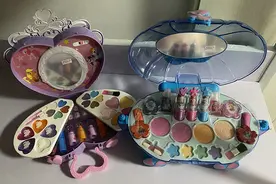 儿童彩妆野蛮生长：号称“专为儿童设计”，竟是“过家家”玩具图片