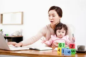 2021职场妈妈生存状态调查报告发布：近7成职场妈妈亲自带娃图片
