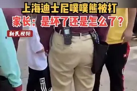 再上热搜！“熊孩子”拳打迪士尼小熊，家长：孩子道歉了，还想怎么样？类似事件多次发生…图片