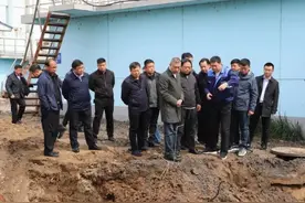 磐石市委书记于技群、市长张守华到磐石市污水处理厂督导检查图片