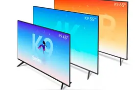 OPPO 智能电视 K9，三种尺寸，十亿色彩图片