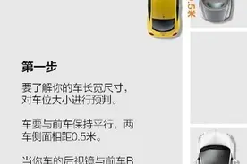 9图看懂侧方位停车技巧图片