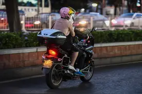 注意！明天起，北京四环以内道路全天禁行京B号牌摩托车图片