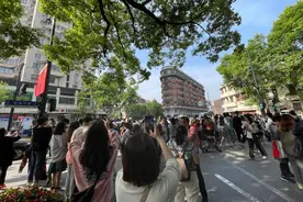 武康路人流堪比南京路，“蝴蝶结阳台”爆火……有没有想过这到底是为什么？图片