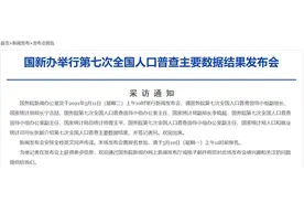 第七次全国人口普查主要数据结果5月11日公布图片