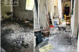 出租房起火！外卖小哥跳楼逃生！一死一重伤！事发合肥图片