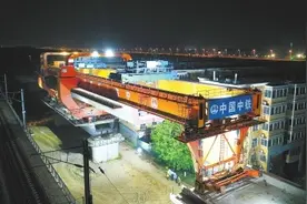 濮阳东站主站房封顶 郑济高铁河南段5座新建车站全部露“芳容”图片