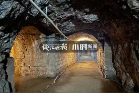今天起，杭州吴山脚下著名的四牌楼人防坑道首次完整开放，来先睹为快吧图片