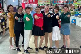 原地出道，杭州一菜场藏了个宝藏女团，姐姐们个个都是高手图片