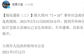 大理救火坠入洱海直升机上4人均遇难视频封面