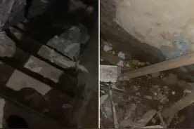 英国女孩在家中发现秘密地下室 有生活过的痕迹令人胆寒图片