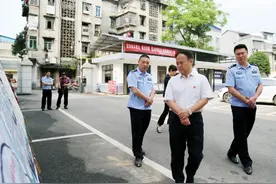 【关注】市委领导张建国来融调研，推动政法队伍教育整顿扎实开展图片