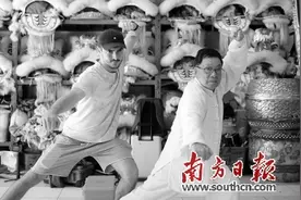 黄飞鸿传人的 四代洪拳情图片