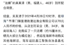 美食博主食用二级保护动物法螺被刑拘！注意，还有这些海鲜不能吃图片