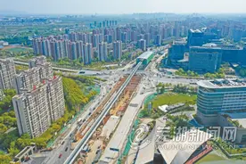 赤铸山路快速化改造顺利推进图片