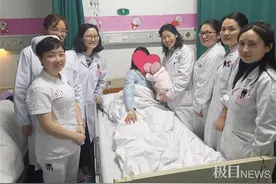 孕妇子宫破裂，胎儿进入腹腔！多学科医生紧急抢救母婴化险为夷图片