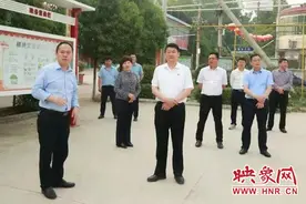西平县委书记聂晓光到各乡镇督导检查创建全国文明城市建设工作图片