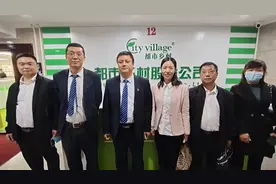 「青岛市云南商会」曲靖市会泽县投促局赴青开展招商引资考察活动第三站-青岛都市乡村及青岛伟信集团图片