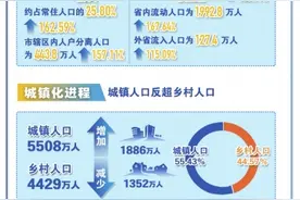 河南省第七次全国人口普查数据显示 外省流入河南人口比十年前翻番图片