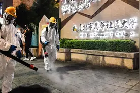 浪费公帑！岛内医生批台相关部门要求室外消毒是在作秀图片