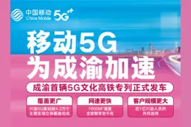 移动5G为成渝加速 成渝首辆5G文化高铁专列明日发车图片