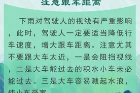 雨天出行必备常识，您都get到了吗？图片