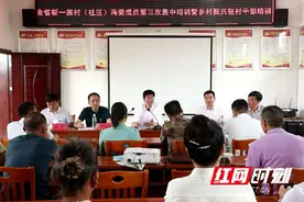 江华：罗建华到拔干村参加全省乡村振兴集中培训等活动图片