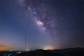 延时摄影丨在荒野看到长沙最美星空图片