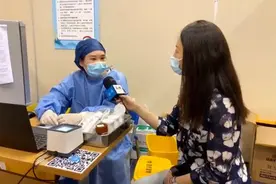 只需打1针的疫苗来了！记者实地探访上海金山新冠疫苗接种点视频封面