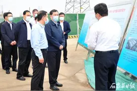 张超超到晋州市调研图片